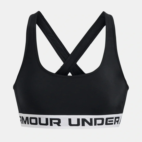 Under Armour Other - Under Armour® Mid Crossback Sports Bra Black Size XS